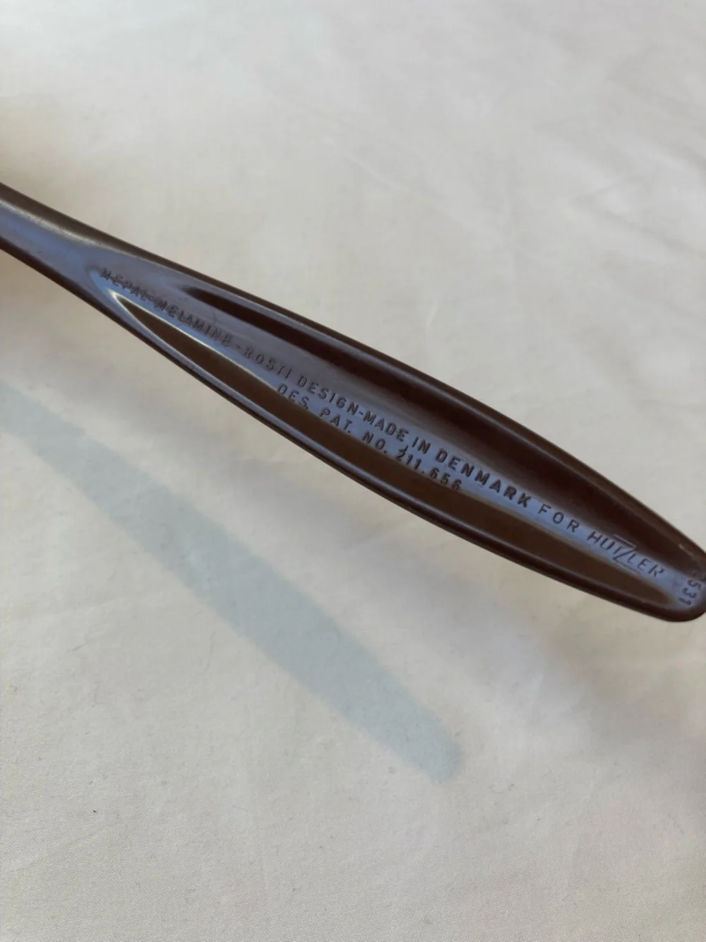 Vintage Spatula Mepal Melamine Rosti Hutzler Brown Turner MCM Kitchen Utensil